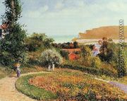 The Garden of the Hotel Berneval - Camille Pissarro