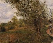 Pontoise Landscape, Through the Fields - Camille Pissarro