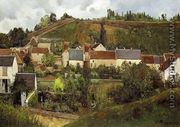View of l'Hermitage, Jallais Hills, Pontoise - Camille Pissarro