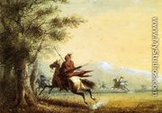 Indians in Pursuit - Alfred Jacob Miller
