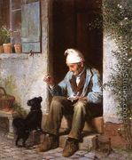 The Little Beggar - James Wells Champney