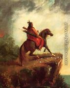 Indian Scout on Horse Back - Alfred Jacob Miller