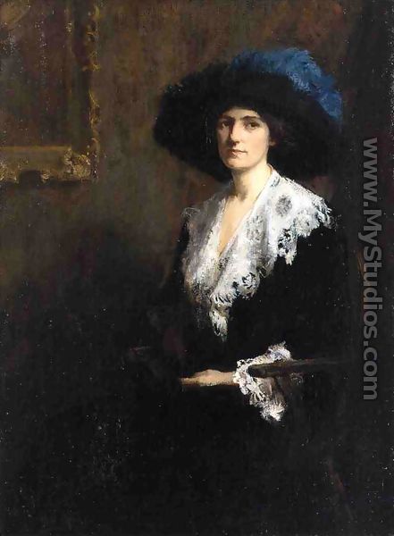 Portrait of Mrs. Jane Byron Johnston - Mary Bradish Titcomb