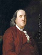 Portrait of Benjamin Franklin - Joseph Wright