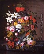 Still Life with Flowers IV - Severin Roesen