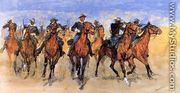 Colored Troopers to the Rescue - Frederic Remington