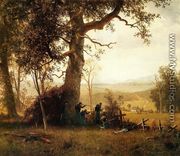 Guerilla Warfare - Albert Bierstadt