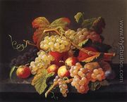 Still Life of Fruit - Severin Roesen