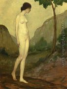 Nude in Landscape - Arthur Bowen  Davies