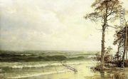 Cedars on the Shore Near Atlantic City - William Trost Richards