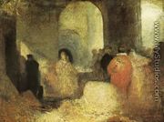 Dinner in a Great Room with Figures in Costume - Joseph Mallord William Turner