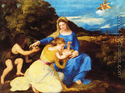 Aldobrandini Madonna - Tiziano Vecellio (Titian)
