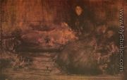 Brown and Gold: Portrait of Lady Eden - James Abbott McNeill Whistler