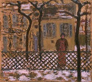 Behind the Fence - Pierre Bonnard