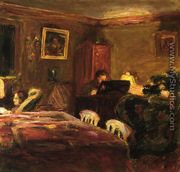 Interior - Claude Terrasse at the Piano - Pierre Bonnard