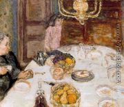 Lunch at Le Grand Lamps - Pierre Bonnard