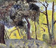 In the Woods (study) - Pierre Bonnard
