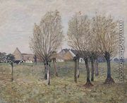 A Normandy Farm - Alfred Sisley