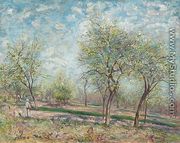 Apple Trees in Bloom - Alfred Sisley
