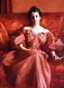 Portrait of Mrs. Howe (nee Deering) - Alfred-Emile-Leopole Stevens