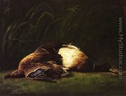 Nature Mort - Hen and Drake Mallard - George Hetzel
