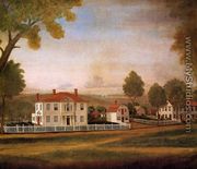 Houses Fronting New Milford Green - Ralph Earl