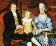 Portrait of George Eliot and Family - Jonathan Budington