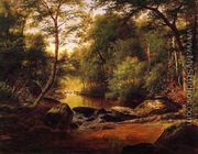 A River Landscape - George Hetzel