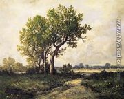 Trees in a Landscape - Leon Richet