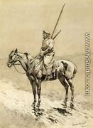 Cossack Picket on the German Frontier - Frederic Remington