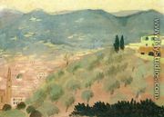 Forentice Landscape, Viale dei Colli - Maurice Denis