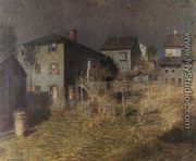 Old House, Moonlight, Gloucester, Massachusetts - Paul Cornoyer
