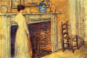 The Fireplace - Frederick Childe Hassam