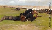 Field Drill for the Prussian Infantry - Frederic Remington