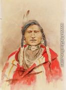 Portrait of an Indian - Charles Marion Russell