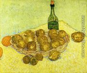 Still Life with a Bottle, Lemons and Oranges - Vincent Van Gogh