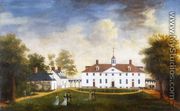 Mount Vernon from the Carriage Entrance - Edward Savage