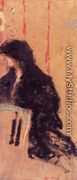 A Somber Dress - Edouard  (Jean-Edouard) Vuillard
