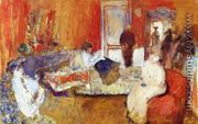 In the Red Room - Edouard  (Jean-Edouard) Vuillard