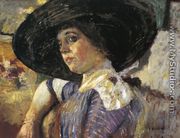 Woman with Hat - Edouard  (Jean-Edouard) Vuillard