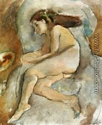 Nude in an Armchair I - Jules Pascin