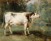 A Cow in a Landscape - Constant Troyon
