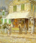 Provincetown Grocery Store - Frederick Childe Hassam