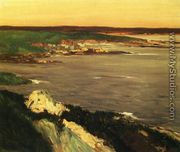 The Lookout - Green and Orange Cliffs, Gloucester - John Sloan