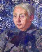 Portrait of Madame Monnon, the Artist's Mother-in-Law - Theo van Rysselberghe