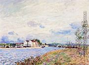 The Mouth of the Loing at Saint-Mammes - Alfred Sisley