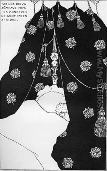 Portrait of Himself - Aubrey Vincent Beardsley