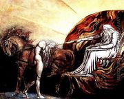 God Judging Adam - William Blake