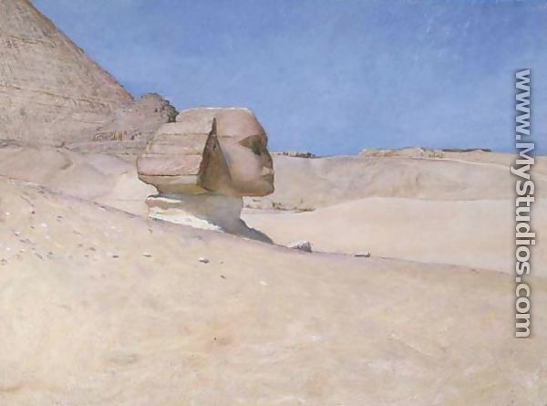 The Sphinx at midday in Summer - Sir William Blake Richmond