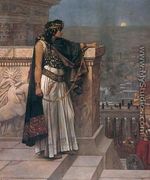Queen Zenobia's Last Look upon Palmyra - Herbert Gustav Schmalz